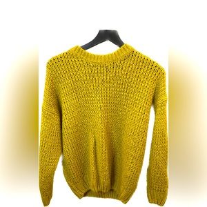 Gold Yellow Forever 21 Sweater